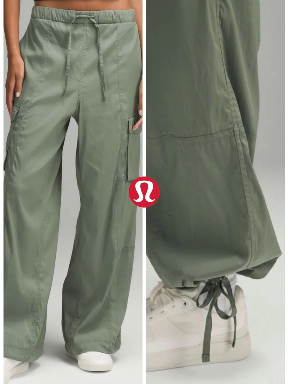 Like New - Lululemon Lightweight Adjustable Mid-Rise Cargo Pant (XL)